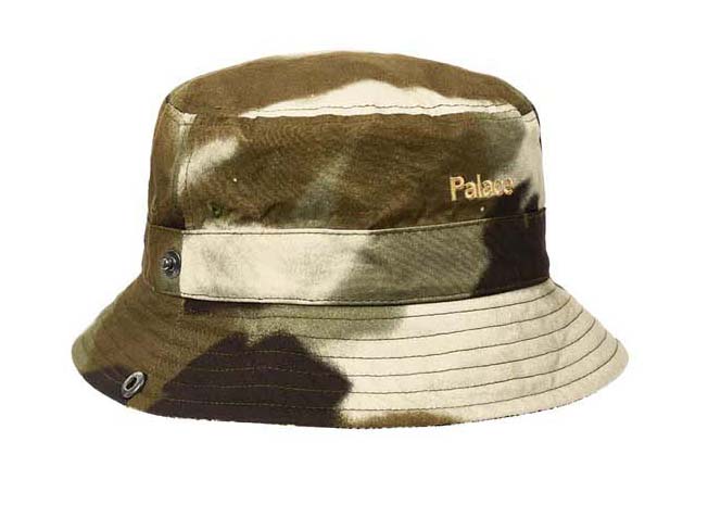 Palace Barbour Sports Hat Camo Men's - FW23 - US