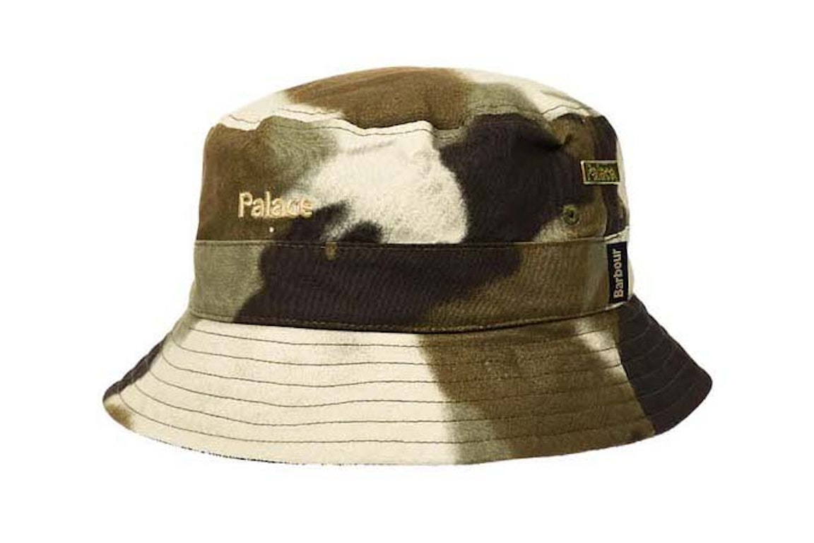 Pre-owned Palace Barbour Sports Hat Camo