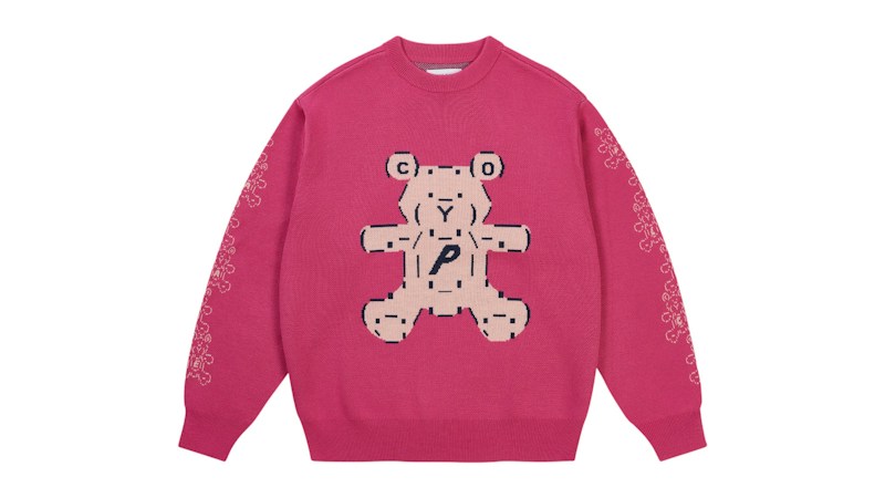 Palace Bare P Knit Pink