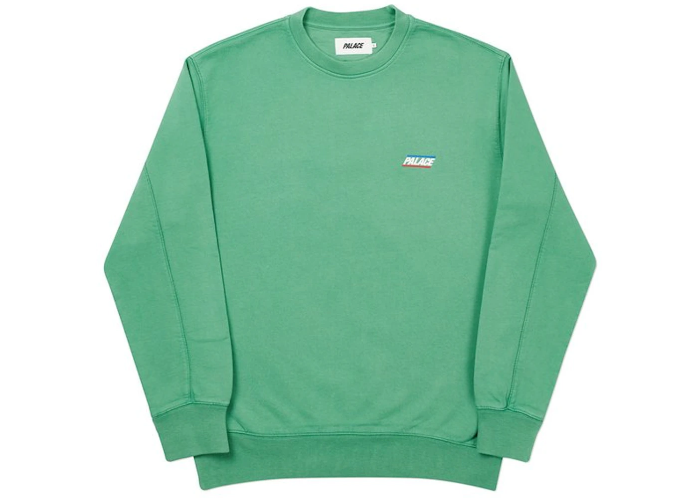Palace Basically A Crew Washed Green - FW20 Men's - US
