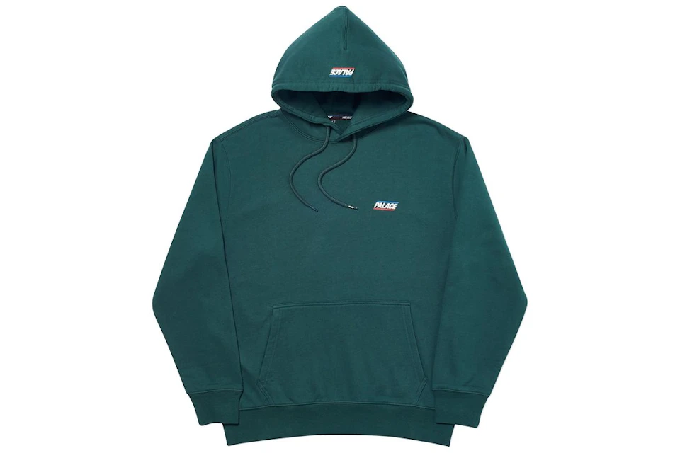 Palace Basically A Hood Dark Green