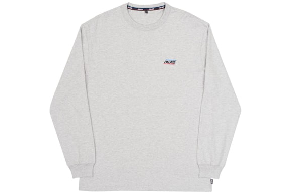 Palace Basically A Longsleeve (FW18 Ultimo) Grey Marl