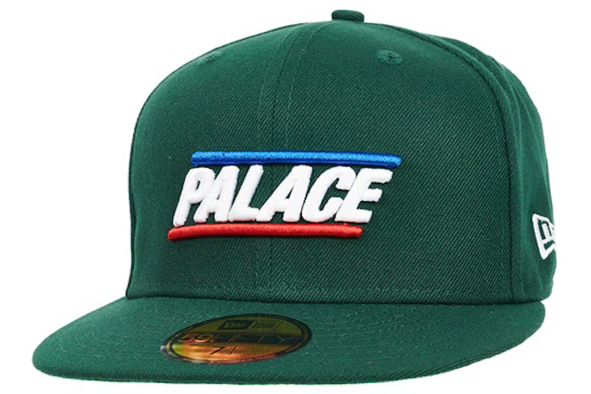 Pre-owned Palace Basically A New Era Cap Green