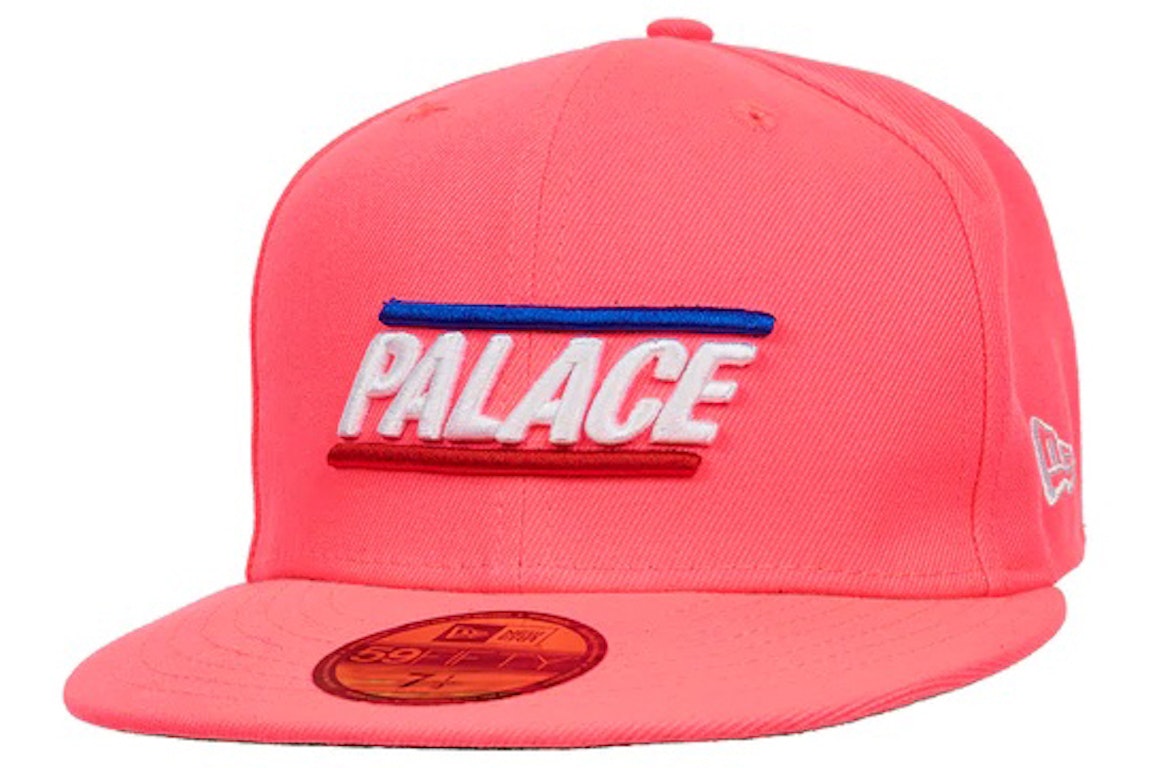Pre-owned Palace Basically A New Era Cap Pink