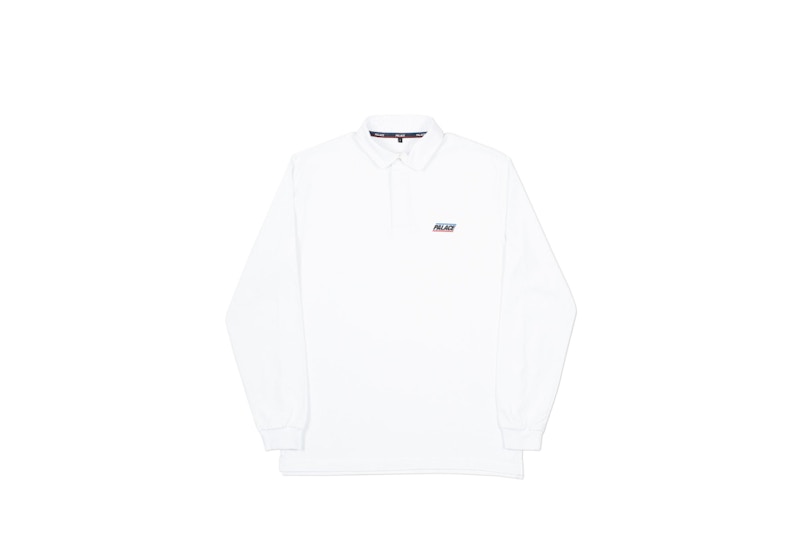 Palace Basically A Rugby Top White Men's - FW18 - US