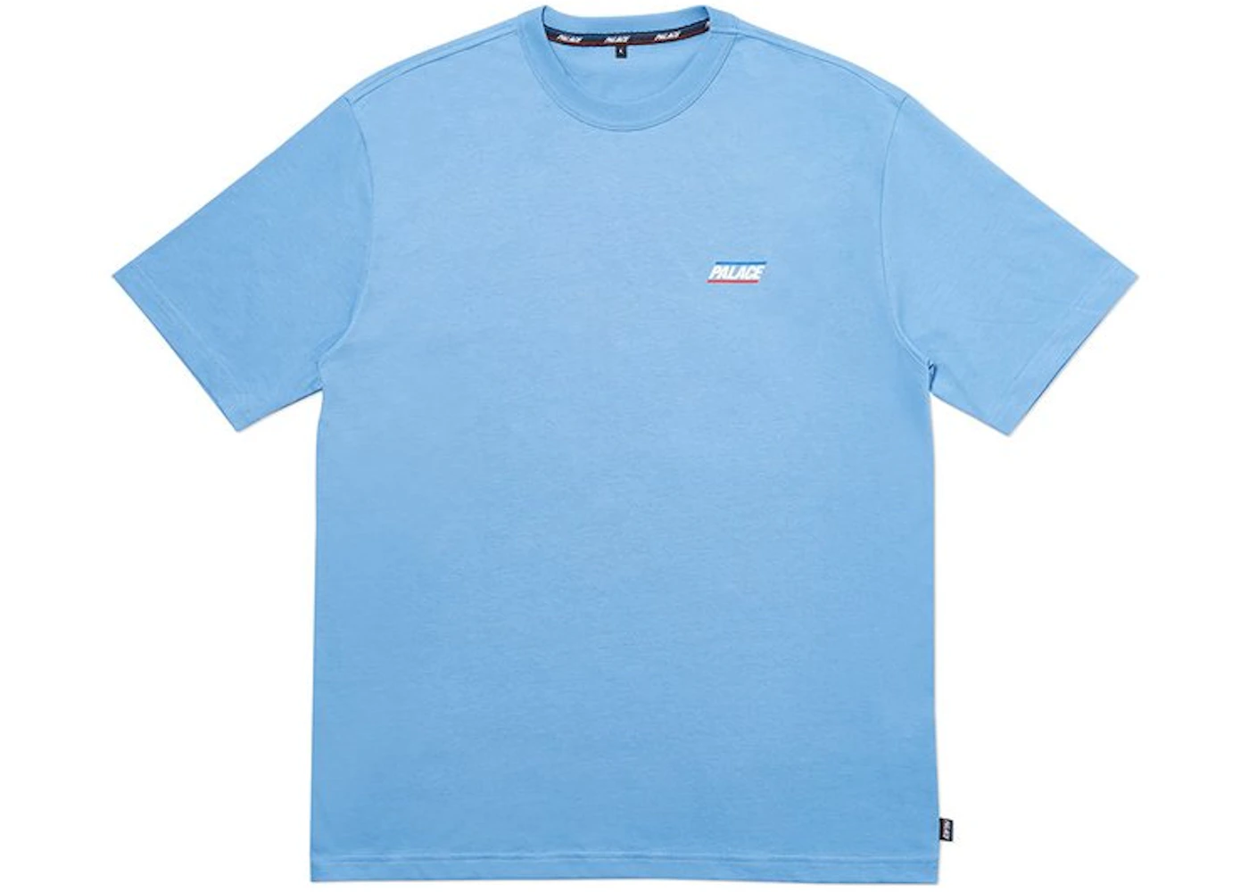 Palace Basically A (SS20) T-Shirt Cornflower Blue Men's - SS20 - US