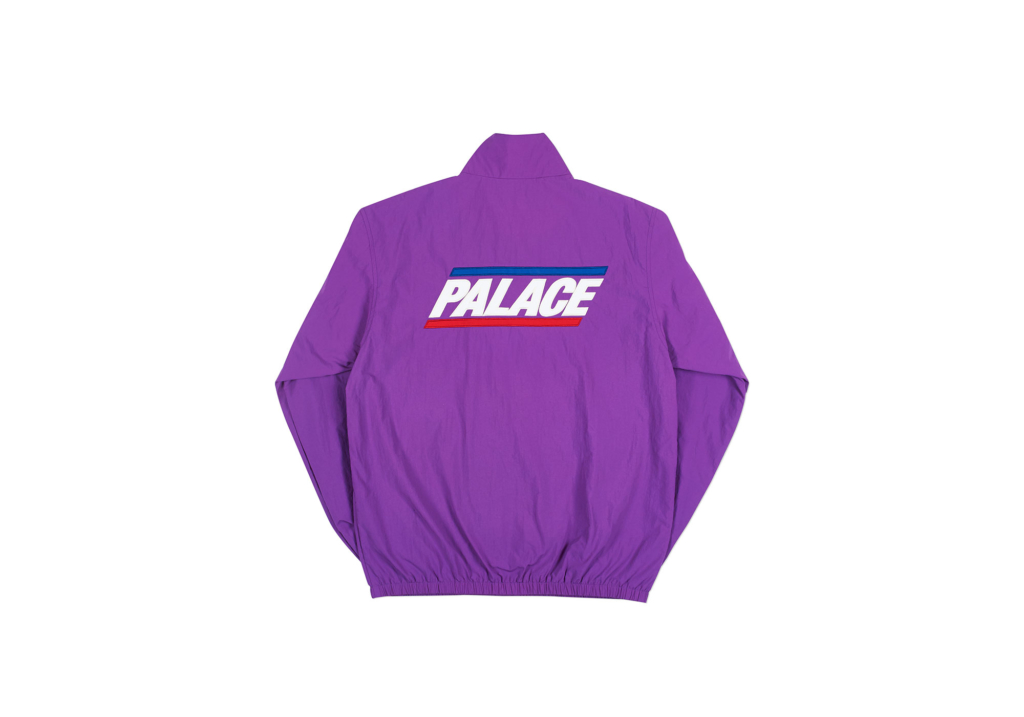 Palace Basically A Shell Jacket Purple Men's - SS18 - US