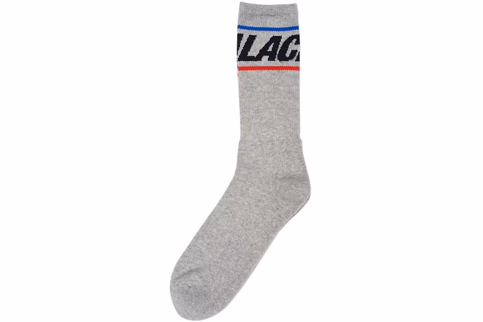 Palace Basically A Sock Grey Marl Sock Grey Marl