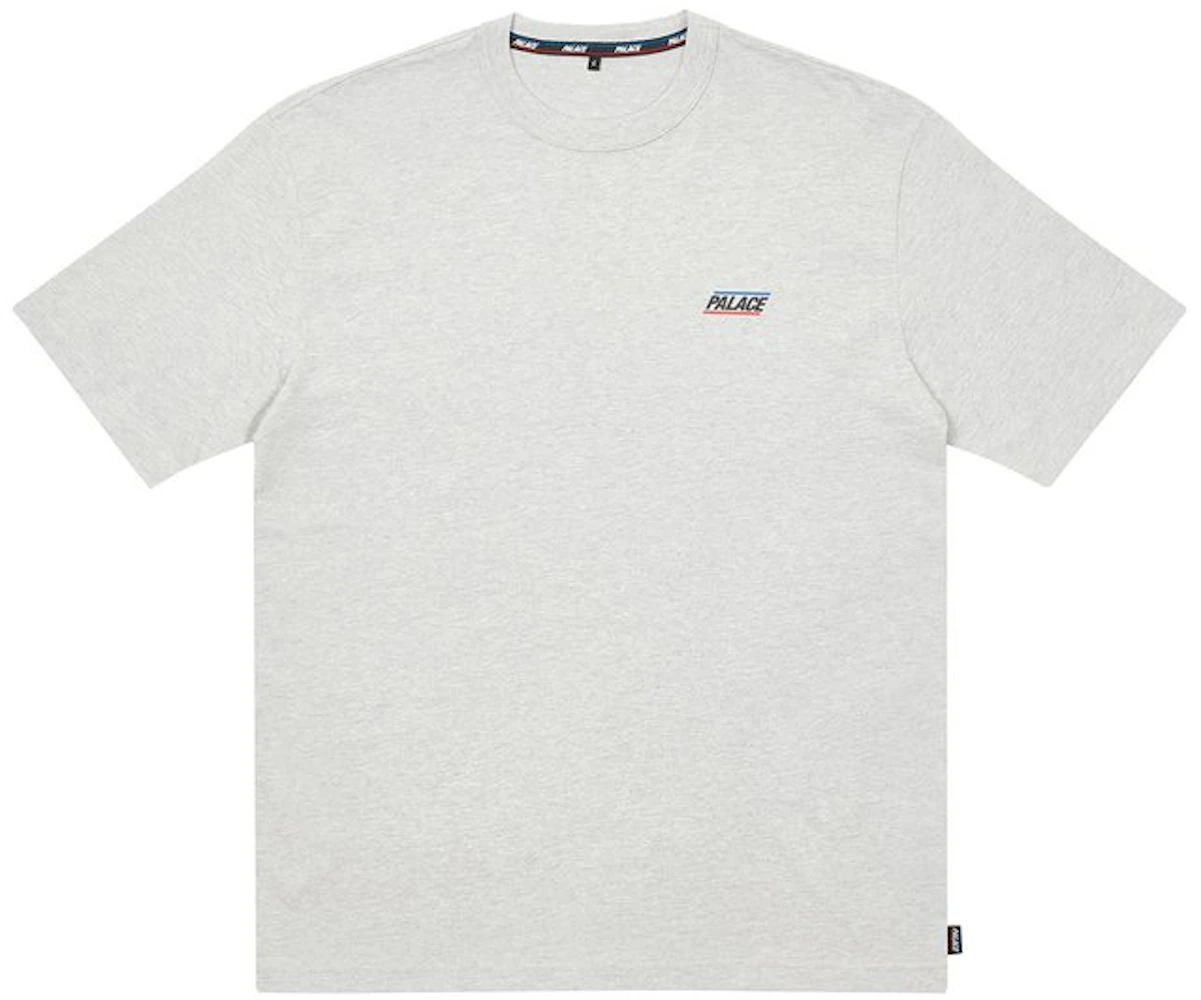 Palace Basically A T-Shirt (SS21) Grey Marl Men's - SS21 - GB