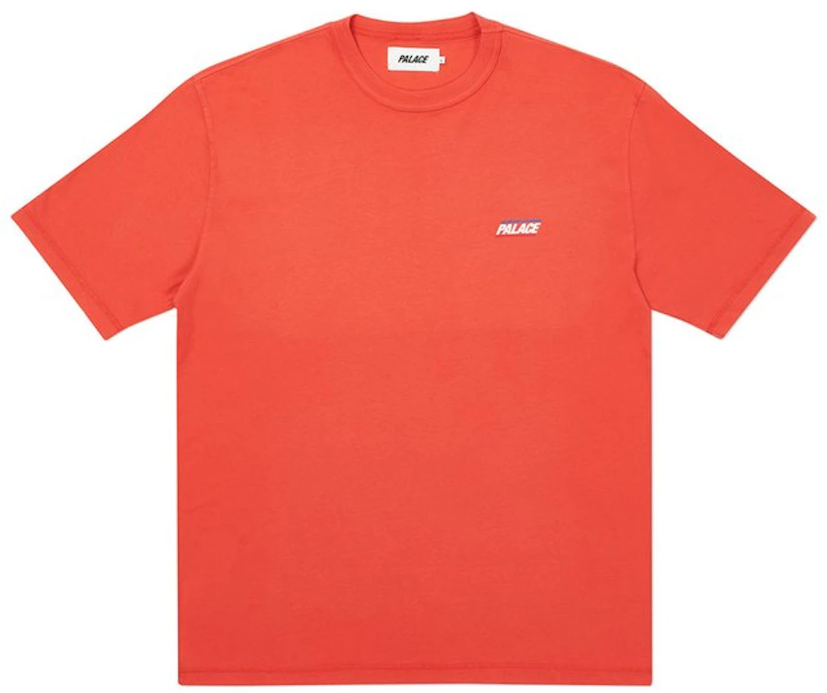 Palace Basically A T-Shirt Washsed Red Men's - FW20 - US