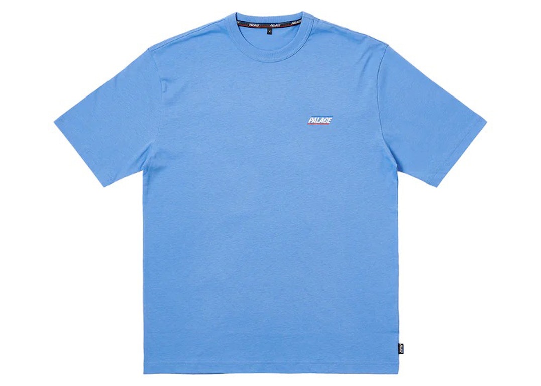 Pre-owned Palace Basically A T-shirt Flexy Blue