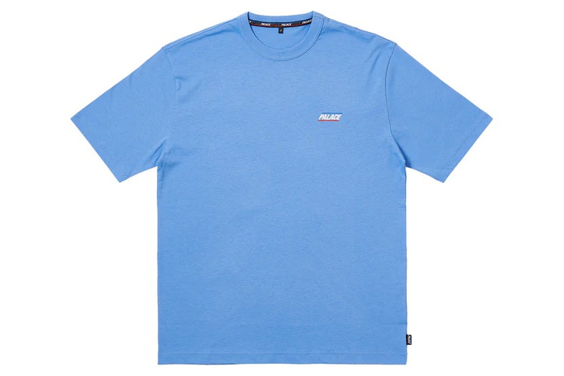 Pre-owned Palace Basically A T-shirt Flexy Blue