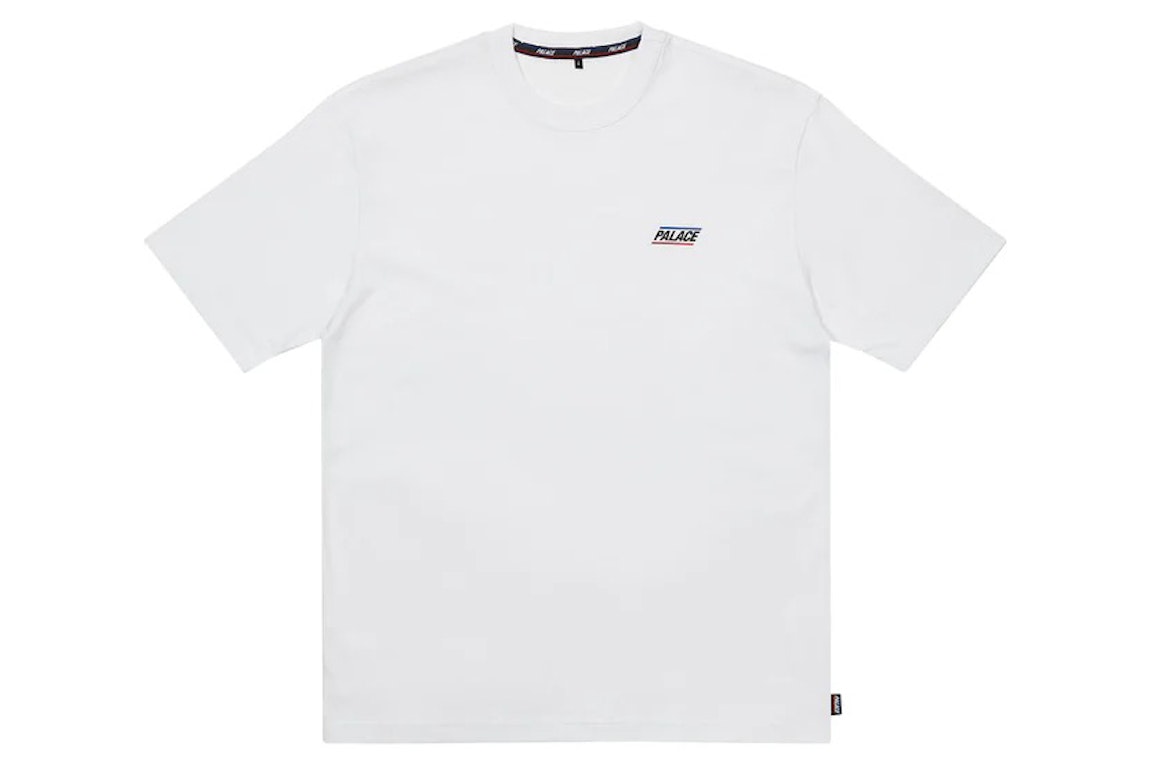 Pre-owned Palace Basically A T-shirt (ss23) White
