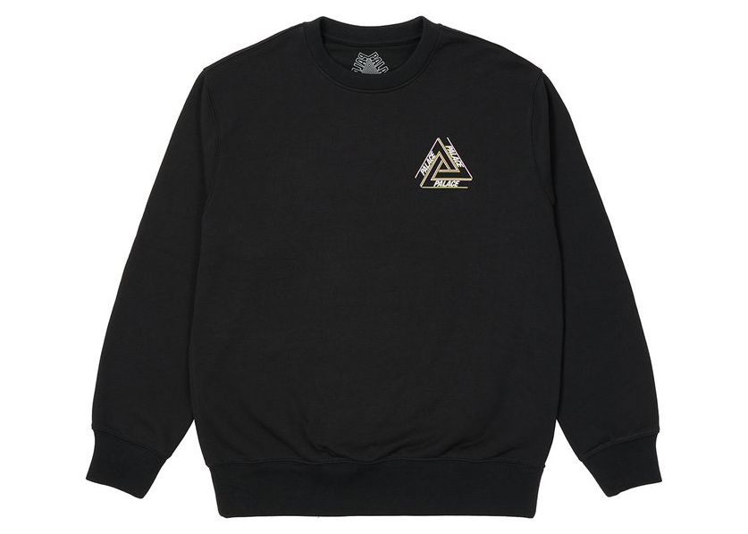 Palace Basically A Tri-Ferg Crew Black メンズ - FW21 - JP