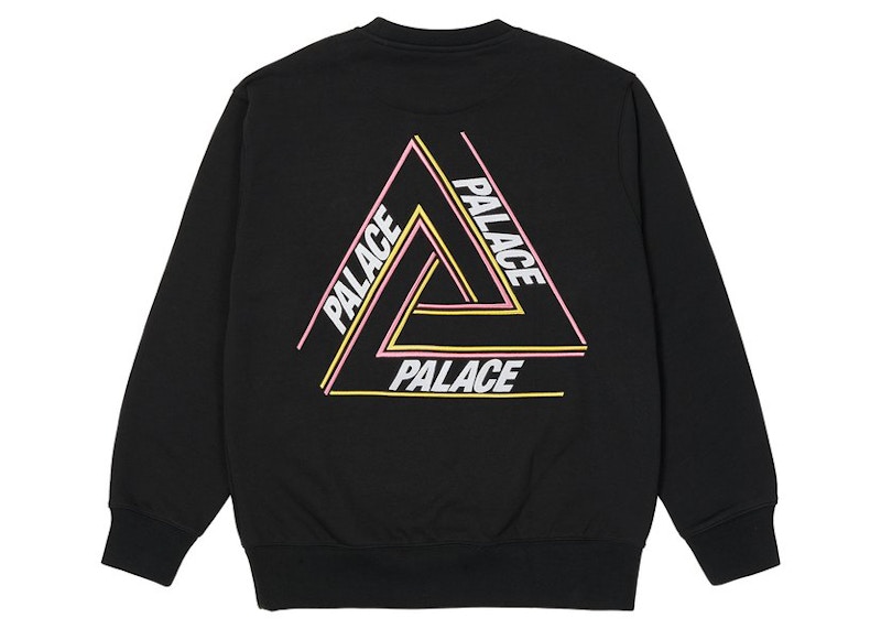 スウェット スウェットPalace Basically A Tri-Ferg Crew Black メンズ - FW21 - JP