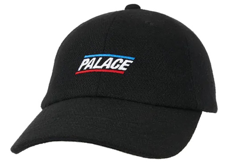 Palace Basically A Wool 6-Panel Black