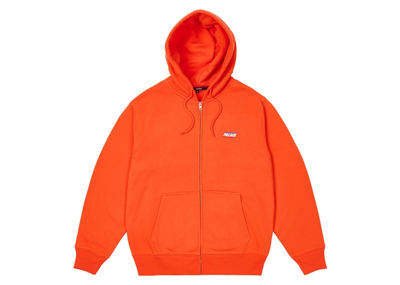 Palace Basically A Zip Hood Rouge Men's - SS24 - GB