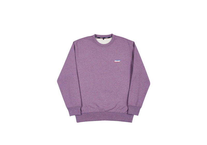 Palace Basically a Crew Purple Marl Men's - Spring 2018 - US