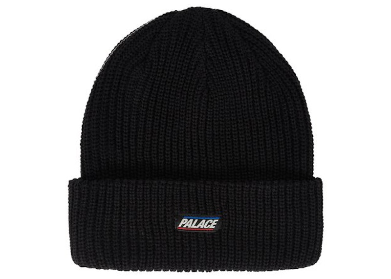 Palace Basics Ribber Beanie Black
