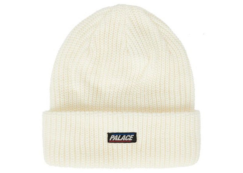 Palace Basics Ribber Beanie Cream