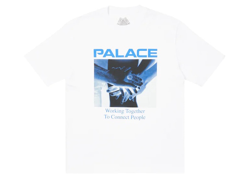 Palace Battery T-Shirt White - FW22 Uomo - IT