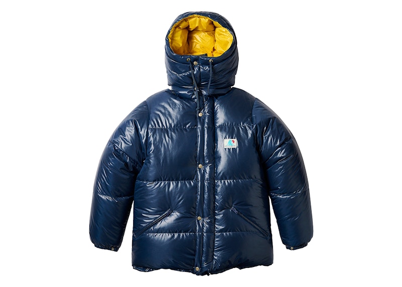 palace ビームス　エクスペディションダウン　XL Palace x Beams Plus Expedition Down Jacket Navy/Yellow メンズ