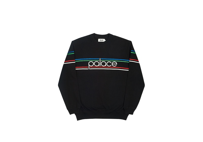 Palace Massimo Forza Crew White Men's - SS23 - US