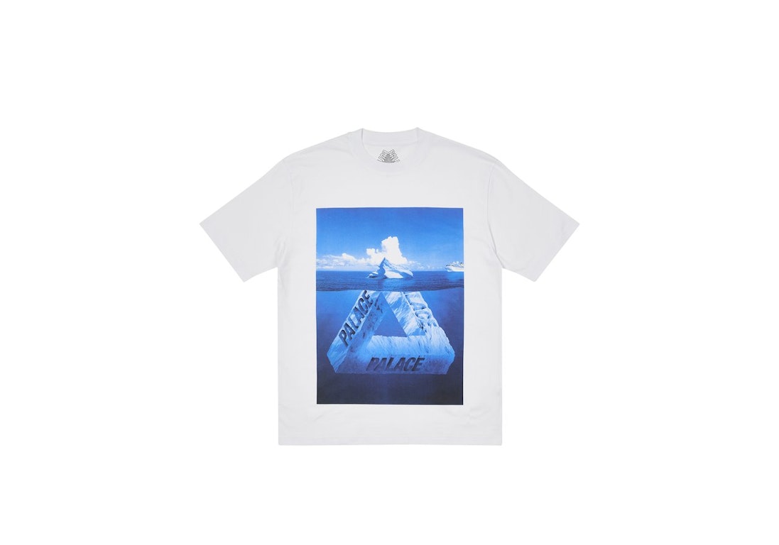 Pre-owned Palace Berg-ferg T-shirt White