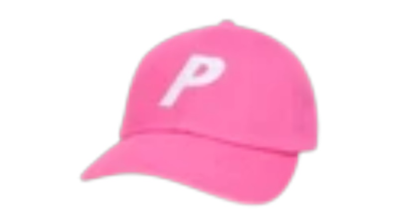 Palace Bleached Denim P 6-Panel Pink