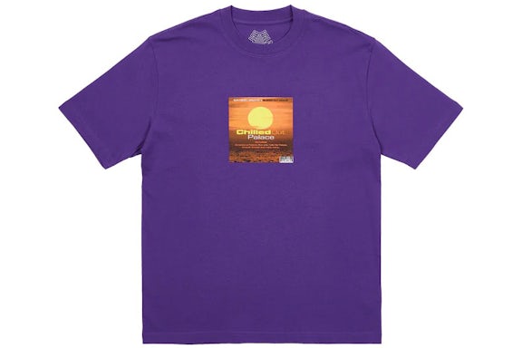 Palace Blissed Out T-Shirt Regal Purple