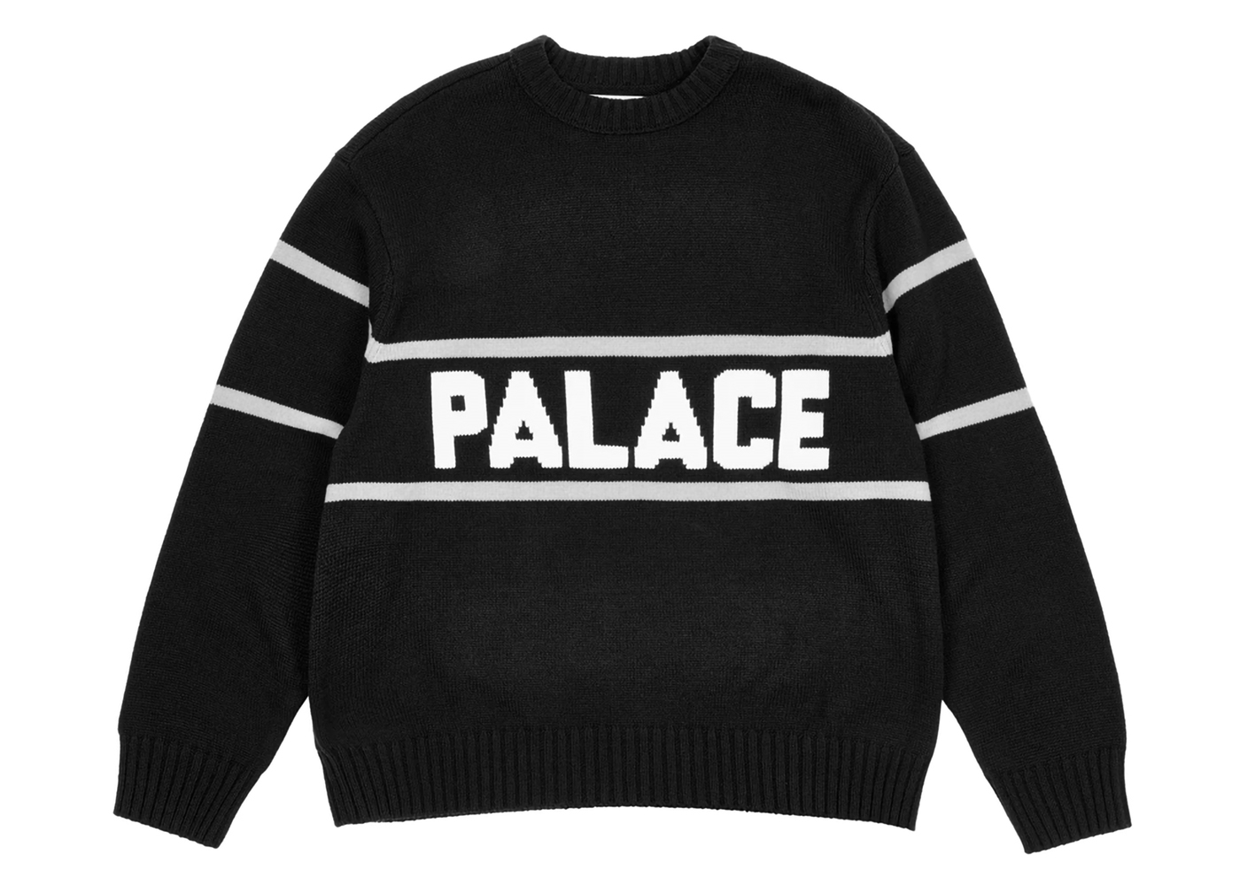 Palace Blocky Knit Black
