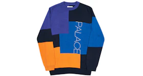 Palace Blukko Knit Black/Purple/Blue/Orange