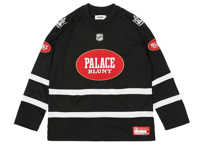 Palace Blunt Hockey Jersey Black Men's - FW22 - GB