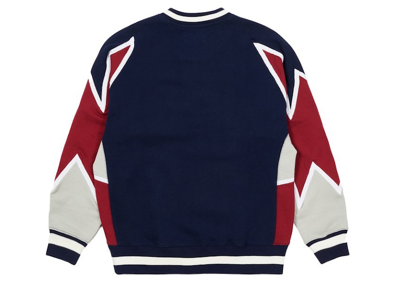 Palace Bolt Crew Navy/Red Men's - FW21 - US