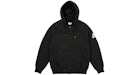 Palace Bonded Sherpa Zip Hood Black