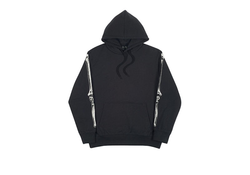 Palace deals bones hoodie