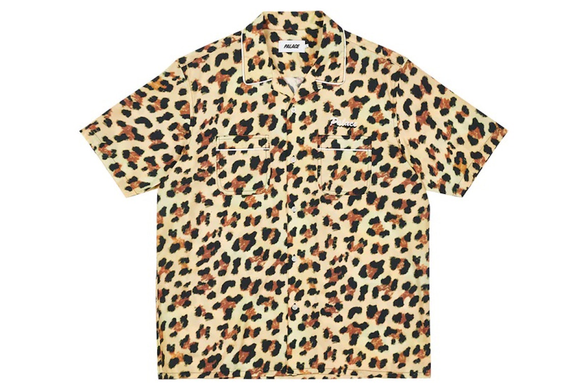 Pre-owned Palace Bowling Shirt Cheetah