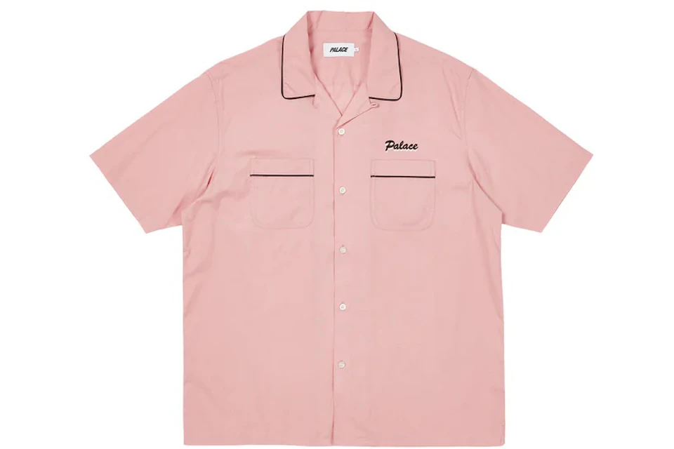 trådløs frimærke Hemmelighed Palace Bowling Shirt Pink - FW22 - US