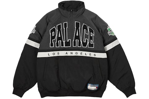 Palace Breakout Half Zip Bomber Black/Silver Men's FW24 US