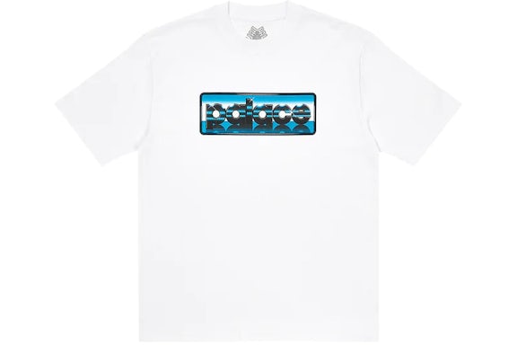 T-shirt Palace Brush Blanc