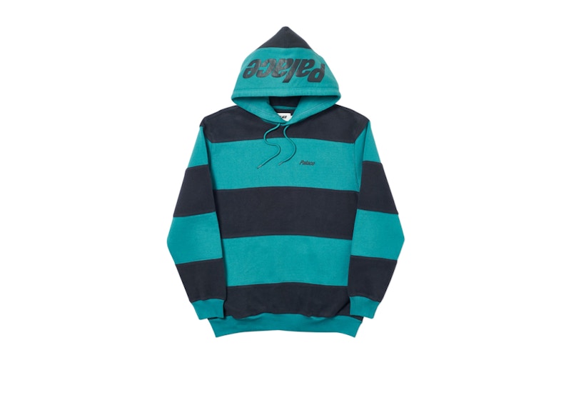 Palace Brusher Hood Black/Teal Men's - FW18 - US