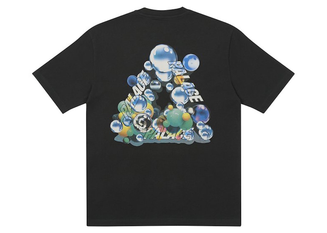 Pre-owned Palace Bubbling T-shirt Black