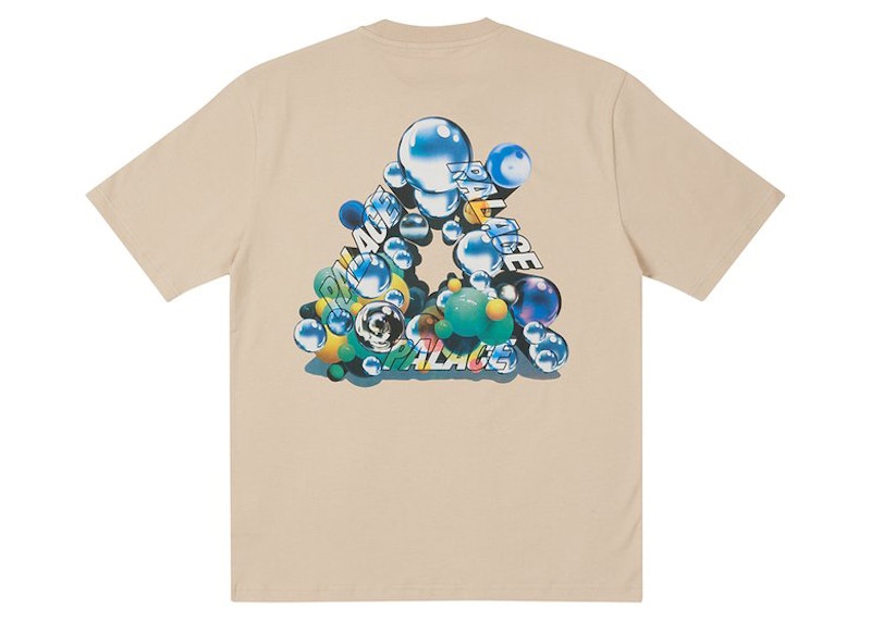 Palace Bubbling T-shirt Mushroom Men's - FW21 - US