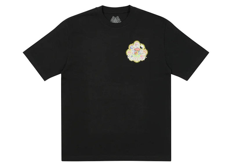 Palace Bun 5G T-shirt Black Men's - FW22 - GB