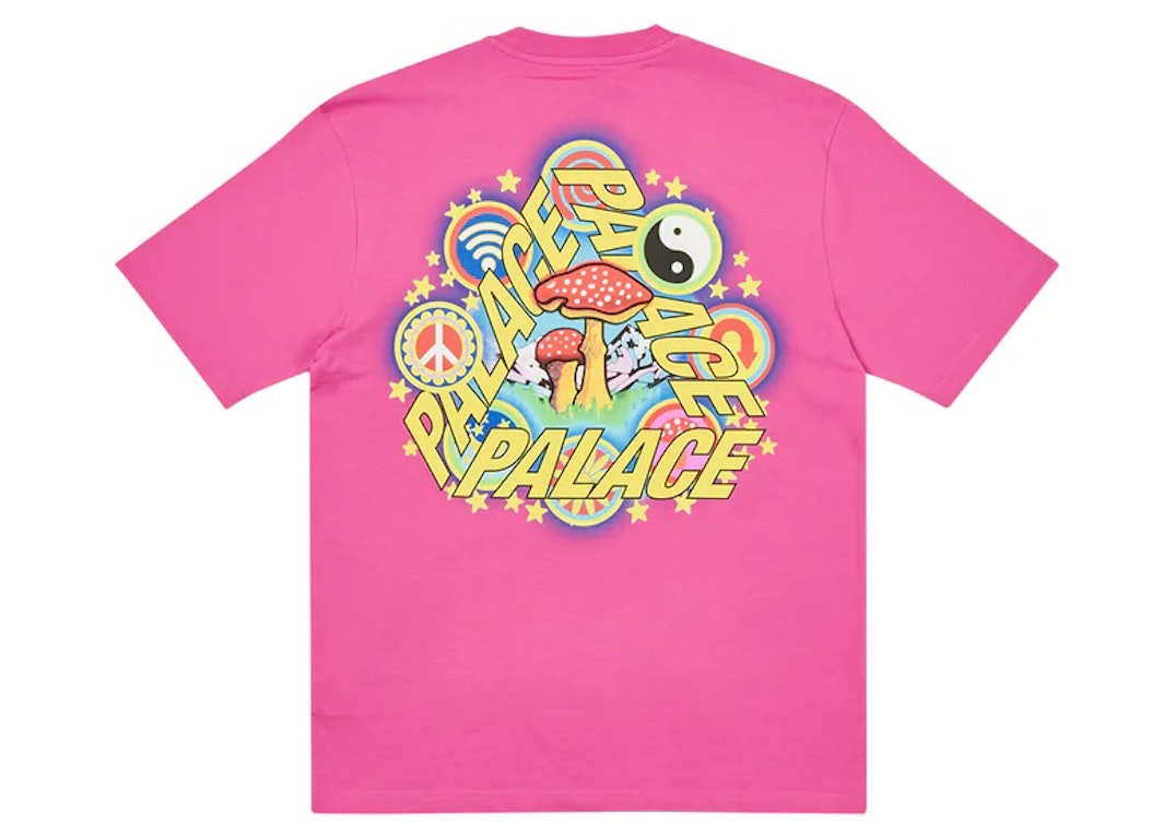 Pre-owned Palace Bun 5g T-shirt Pink