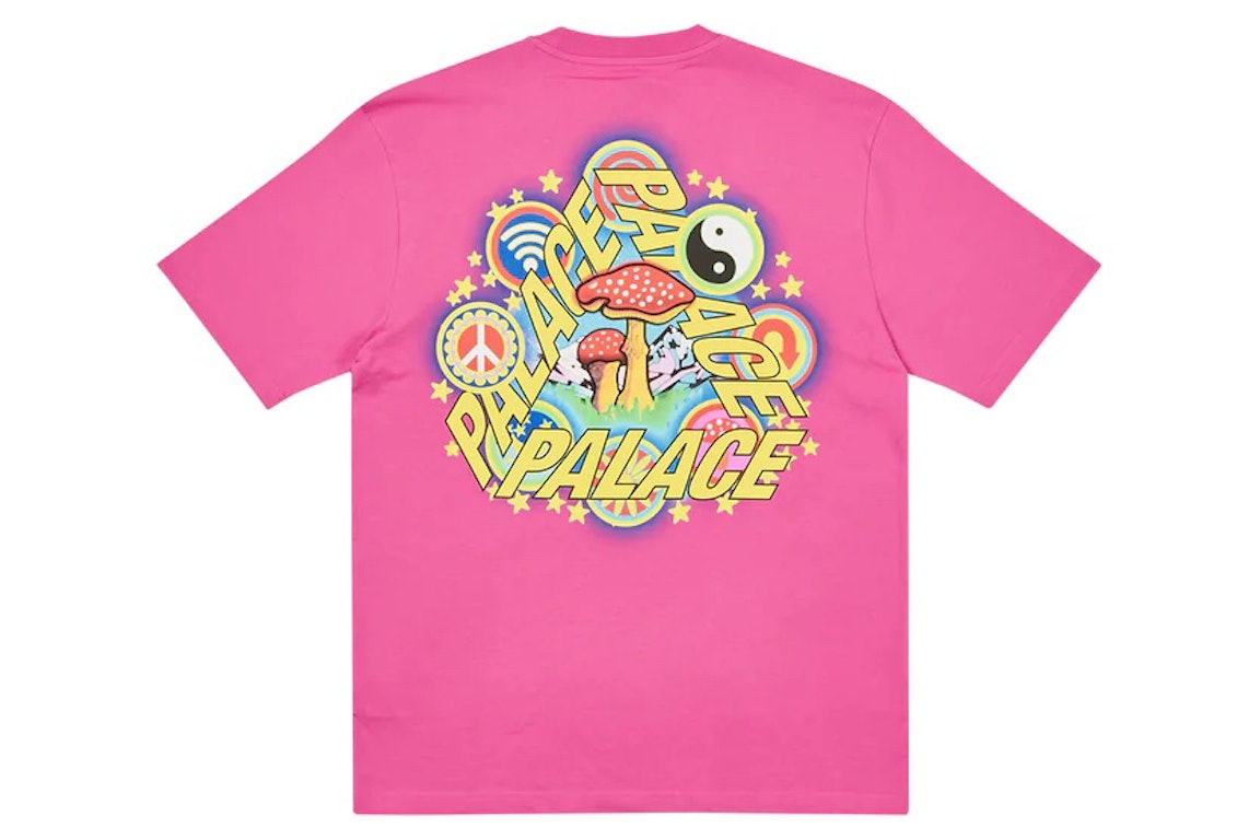 Pre-owned Palace Bun 5g T-shirt Pink