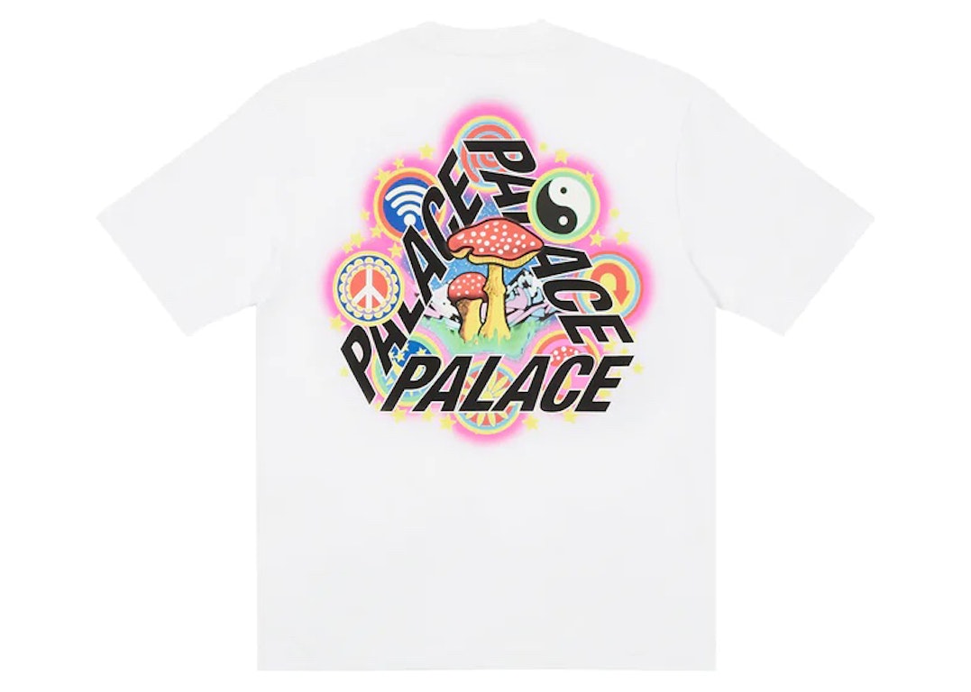Pre-owned Palace Bun 5g T-shirt White