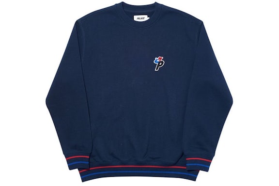 Palace Bunning Man Crew Navy