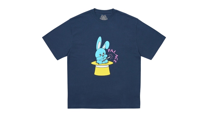 ★25SS WEEK5★Palace BUNNY T-SHIRT Palace Bunny T-Shirt (SS25) Navy Men's - SS25 - US