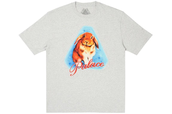 Palace Bunny T-shirt Grey Marl